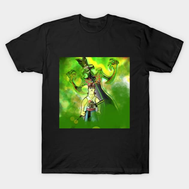 Samurai Burton T-Shirt by Swag_by_Joeylukes